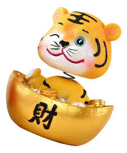 Presente De Ornamento Bobblehead Dashboard Animal Little Tig