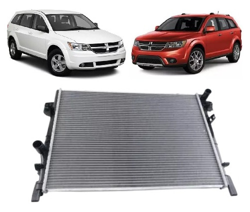 Radiador Água - Dodge Journey 2.4 2.7 3.6 / Fiat Freemont