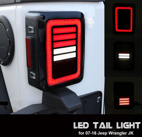 Calaveras Led Faros Jeep Wrangler Sahara Rubicon Jk 4x4 2007