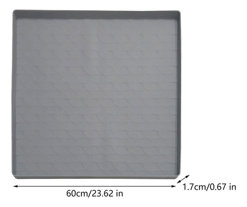 Protector De Lavadora Alfombrilla Protectora Para Gris