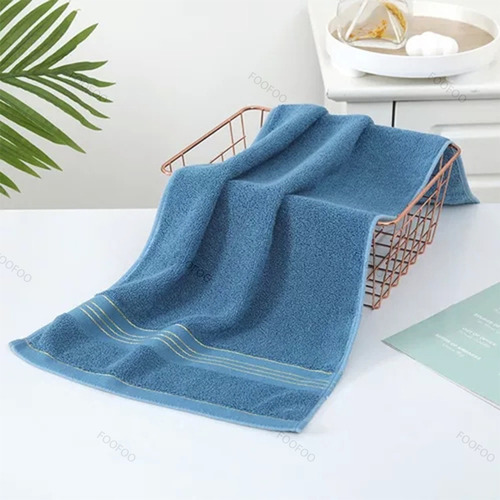 Toalla De Baño Y Manos De Algodón Puro De 34x74 Cm 4 Piezas