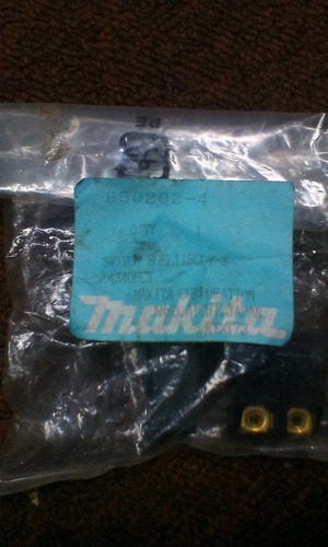 Interruptor Makita Modelo Qty Código 6502024