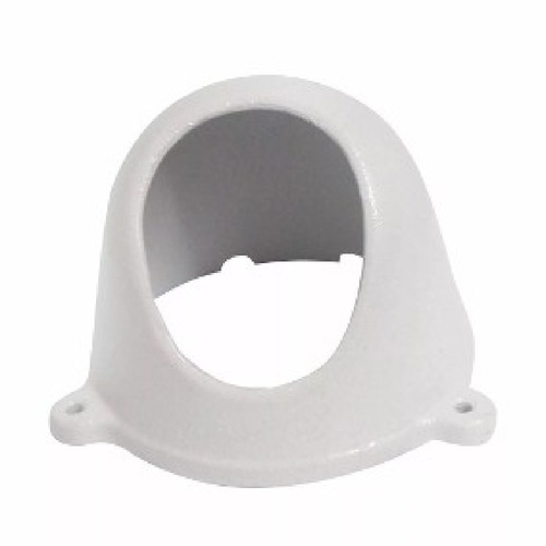 Protetor Para Camera Mini Dome Infra Com Aba Branco Bulher