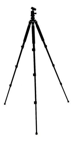 Imagen 2 de 8 de Tripie Y Mono Pod De Magnesio, Cabezal De Bola Vivitar Negro
