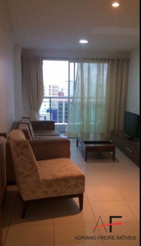 Imagem 3 de 15 de Apartamento Mobiliado, Com Vista Mar, No Terraços Do Atlântico - Código: Ap6244
