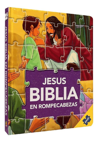 Pack 4 Libros De Historias Bíblicas C/rompecabezas (p/niños)