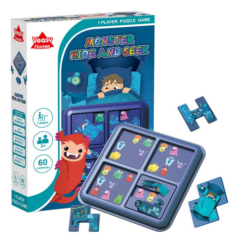 Laberinto De Monstruos For Niños: Juego De Escondite