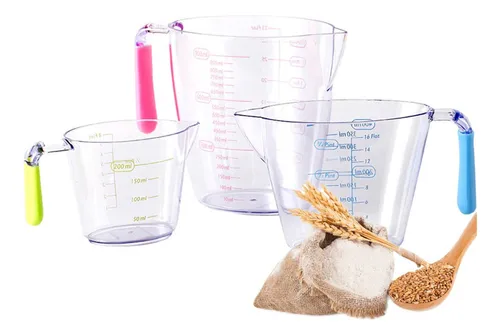 comprar L Juego Tazas Medidoras Cocina Reposteria Pasteleria Postres