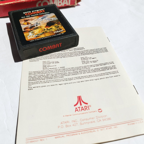 Combat Atari 2600 (Usado)