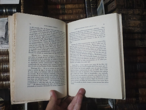 Justo Sierra O'reilly Diario De Nuestro Viaje A Los Eua 1938 (Usado)