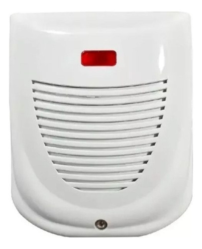 Sirena Exterior Alarma Vecinal Casa, 3 Tonos Potente Blanco