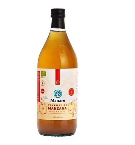 Vinagre De Manzana Orgánico Manare 1000ml