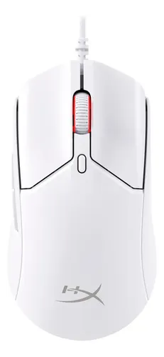 Mouse Gamer Hyperx Pulsefire Haste 2 - Design Super Leve De 53g, Sensor De Precisão Hyperx 26k, Até 26000 Dpi, 8000hz, Cabo Ultraflexível, Branco (6n0a8aa)