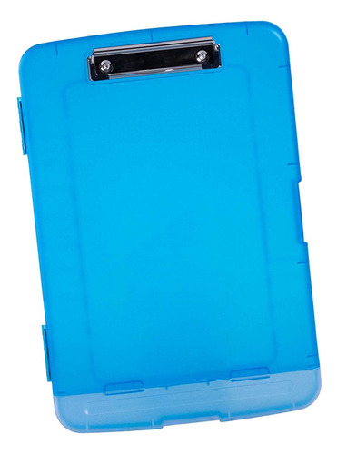 . Carpeta Organizadora Con Portalápices Para Documentos Azul