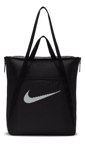 Bolsa Tipo Tote Para Gimnasio Nike (24 L) Color Negro/Negro/Blanco Talla UNIT