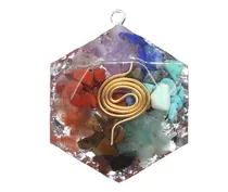 Comprar Collar Dije Orgonita 7 Chakras Piedras Naturales Reiki Yoga