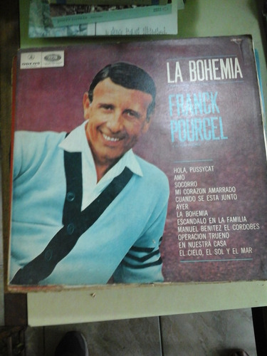 Vinilo 3724 - La Bohemia - Franck Pourcel Y Orquesta