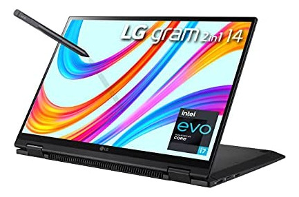 Laptop LG Gram 14t90p - 14  Wuxga 1920x1200 2-in-1 Lightwe