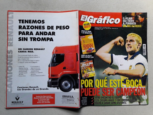 Revista El Gráfico Nº 4070 Año 1997 - Con Suplemento Auto