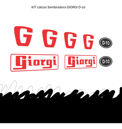 Calcos Sembradora Giorgi D-10