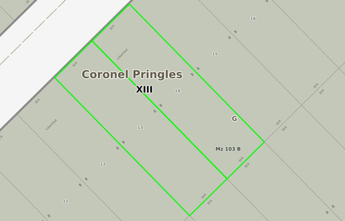 Terrenos Venta En Bloque - 1150mts2 - Coronel Pringles
