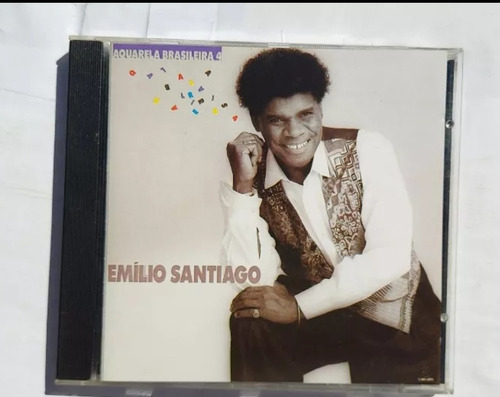 Cd Emílio Santiago 1991 - Aquarela Brasileira 4 - Vat