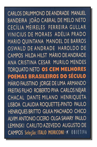 Libro Cem Melhores Poemas Brasileiros Do Seculo Os De Morico