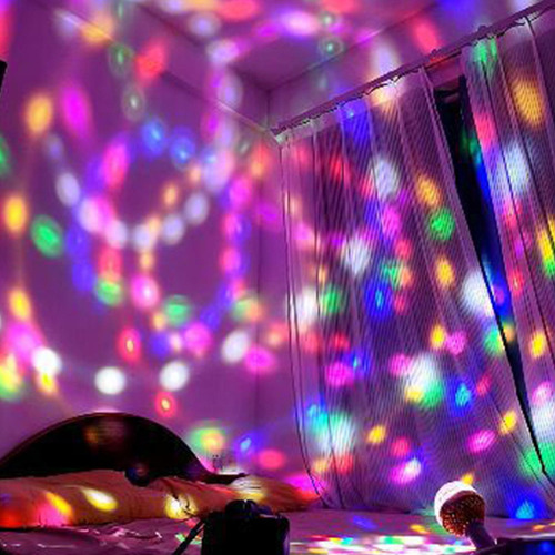 Z Luz De Bola Mágica Giratoria Luces De Fiesta Con De Bola
