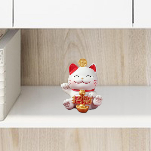2 Estatuilla De Gato De La , Adorno De Mesa, Estilo B