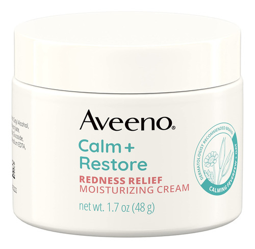 Crema Facial Hidratante Aveeno, Alivio Enrojecimiento 48g Tipo de piel Sensibles