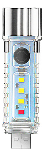 Llavero Portátil Con Luz Lateral Pequeña, Fuente De Luz Múlt