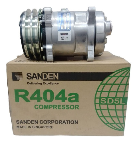 Compresor De Aire Acond. Sd-508 Sanden Original Para Gas 404