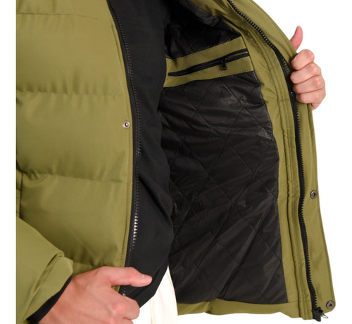 Camperon Hombre Con Piel Abrigo Campera Invierno Hombres