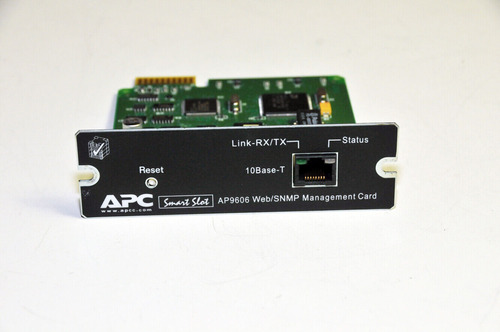 Apc Smart Slot Ap9606 Web/snmp Management Card Vve