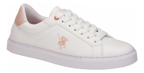 Tenis Casual Vev96601 Goma Logo Bordado Flats Casita Club