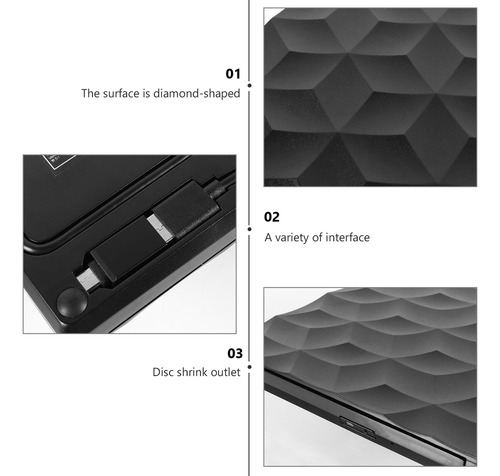 Nuevo Unidade Externa Para Gravador De Laptop