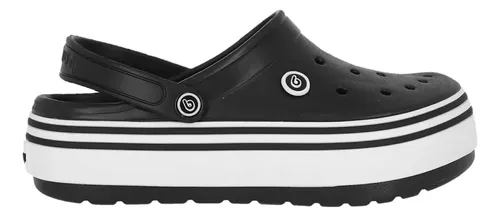 Zueco Bamers Airline High Mujer Negro