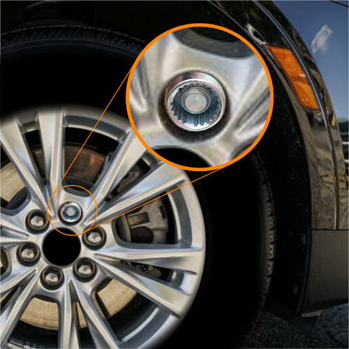 Steel Birlos Antirrobo Cadillac Xt5 2017-2025
