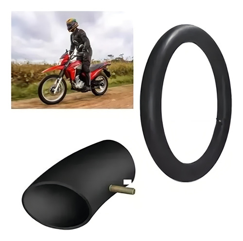 Câmara Ar Moto Aro 17 Traseiro Nxr Bros 125/150 Xl/xlx 250r