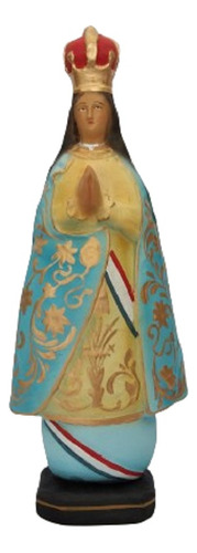 Estatua Virgen De Caacupé - 24 Cm - Imagen Religiosa