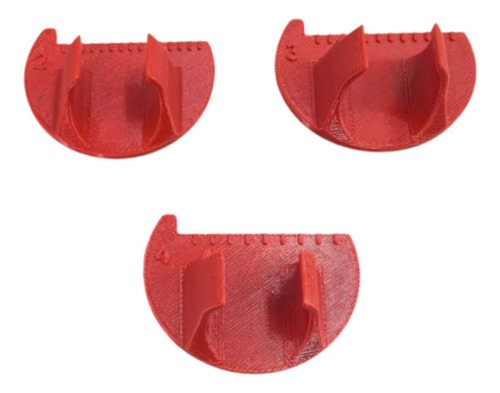 Herramienta De Calibre De Coser 3pcs, Herramienta De Rojo