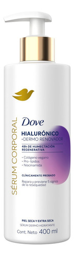  Serum Corporal Hialuronico Dove Piel Seca y Extra Seca 400ml