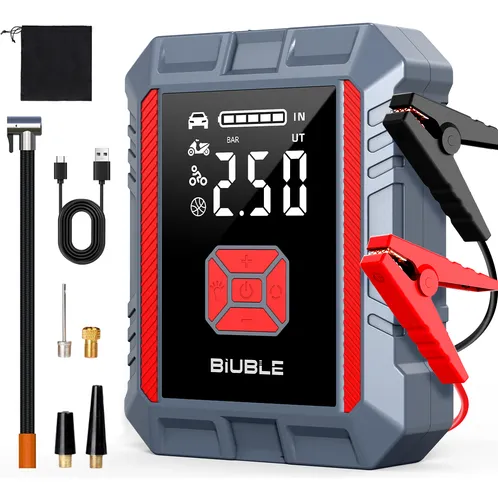 comprar Arrancador De Batería De Coche 9000a Portátil Compresor X6