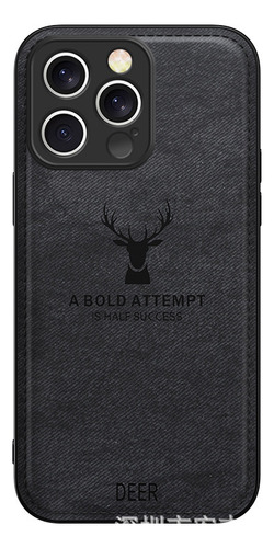 Funda De Teléfono Con Patrón De Cabeza De Ciervo Para iPhone