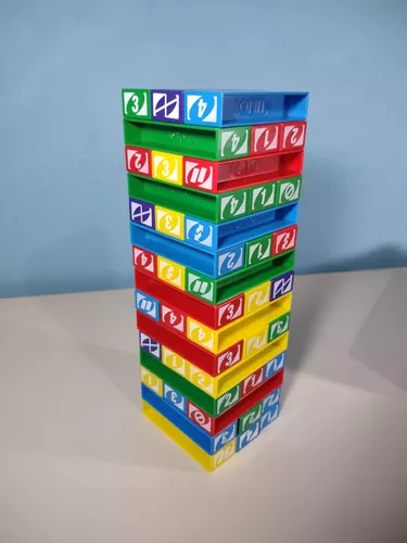 Jogo Uno Stacko Mattel Usado