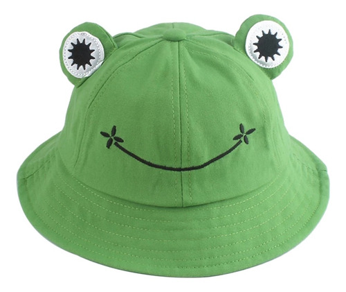 Sombrero De Cubo De Rana De Dibujos Animados, Gorro De Pesca | Meses sin intereses Sombrero De Cubo De Rana De Dibujos Animados, Gorro De Pesca | Meses sin intereses