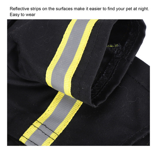 D Disfraces De Halloween Para Perro, Bombero, Chaqueta,