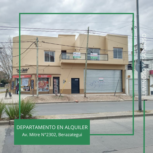 Departamento Dos Ambientes En Alquiler - Berazategui