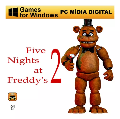 Arquivo digital do jogo five nights at freddys