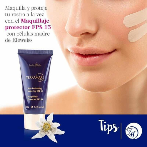 Maquillaje Terramar Fps 15 Células Madre Manzana